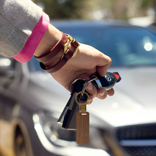 Porte clé voiture