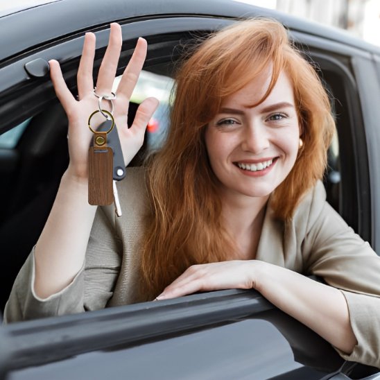 Porte clé voiture