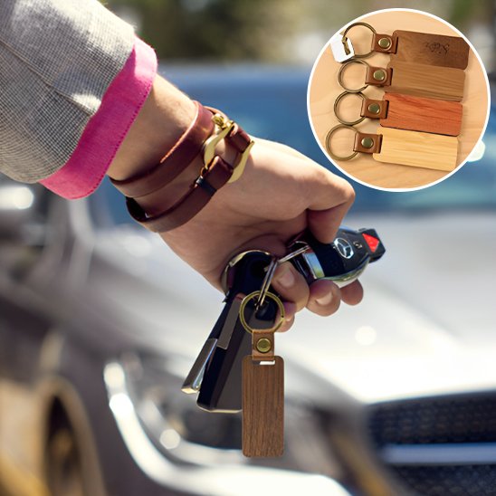 Porte clé voiture