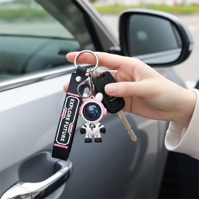 Porte-Clé Astronaute | Élégant et Résistant - Automobile4roues.com