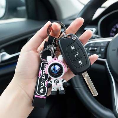 Porte-Clé Astronaute | Élégant et Résistant - Automobile4roues.com