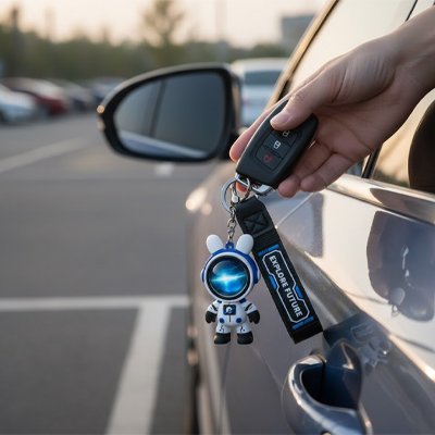 Porte-Clé Astronaute | Élégant et Résistant - Automobile4roues.com