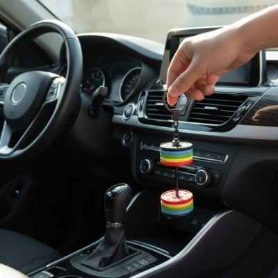 Porte-Clé Barre d'Haltères | Disques Interchangeables | Sport - Automobile4roues.com