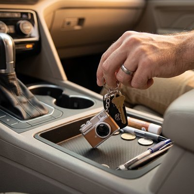 Porte - Clé Caméra Miniature | 3 Coloris - Automobile4roues.com