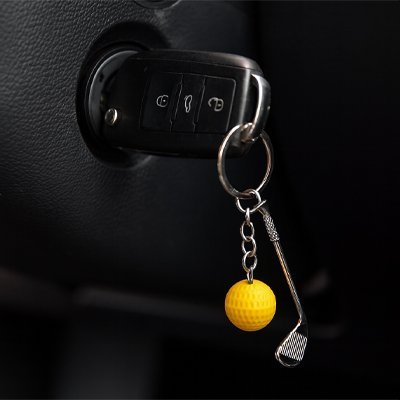Porte clé | Club de Golf Coloré - Automobile4roues.com