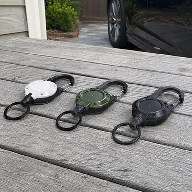 Porte-clé Élégant Résistant Rétractable