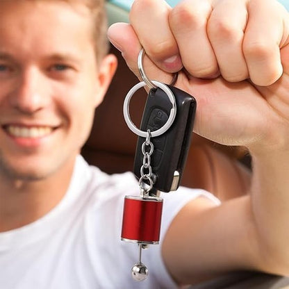 Porte Clé | Levier de Vitesse Miniature Métallique | Passionné Auto - Automobile4roues.com