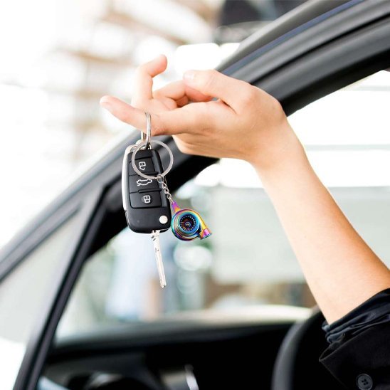 Porte Clé | Pièces Mécaniques Miniatures | Turbo Disque Amortisseur - Automobile4roues.com