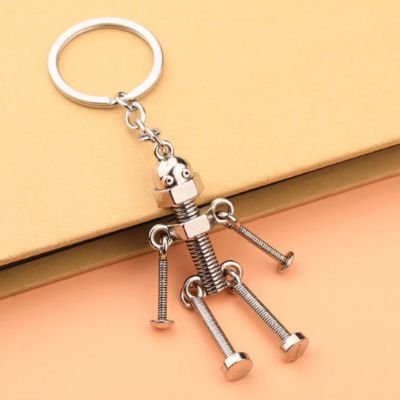 Porte-Clé Robot Articulé | Design Métallique | Original - Automobile4roues.com