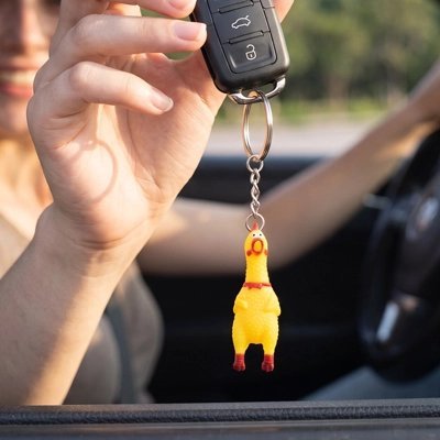 Porte-Clés Canard en Caoutchouc - Automobile4roues.com