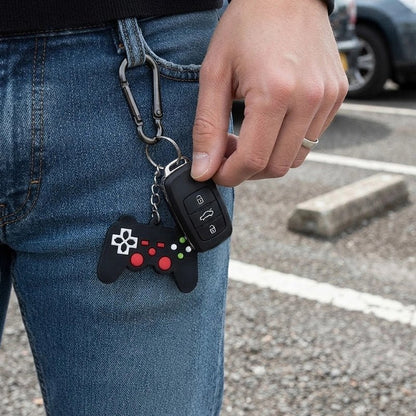 Porte Clés Manette Gaming | Silicone Souple 3 Couleurs - Automobile4roues.com
