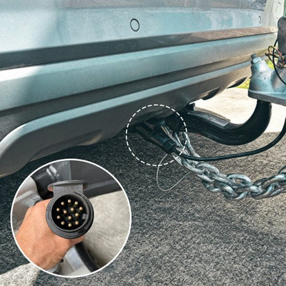 Prise Remorque 13 Contacts | Connexion Rapide & Étanche - Automobile4roues.com