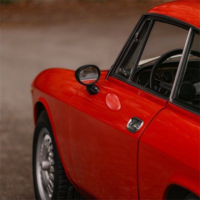 Rétroviseur Grand Angle | Ovale Noir Mat | Universel - Automobile4roues.com