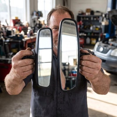 Rétroviseur Intérieur Grand Angle Panoramique - Automobile4roues.com