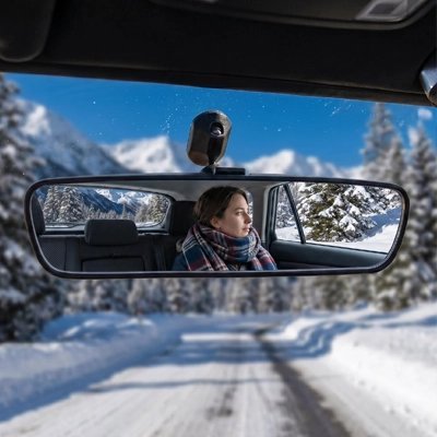 Rétroviseur Intérieur Grand Angle Panoramique - Automobile4roues.com