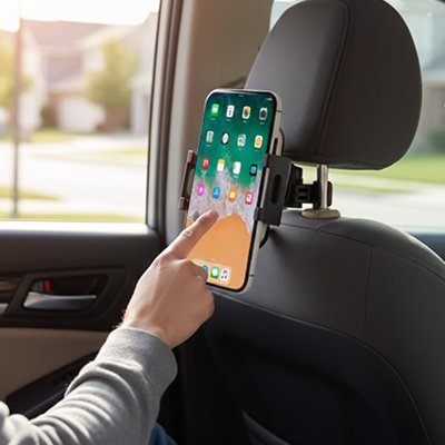 Support tablette voiture | Rotation 360 - Automobile4roues.com