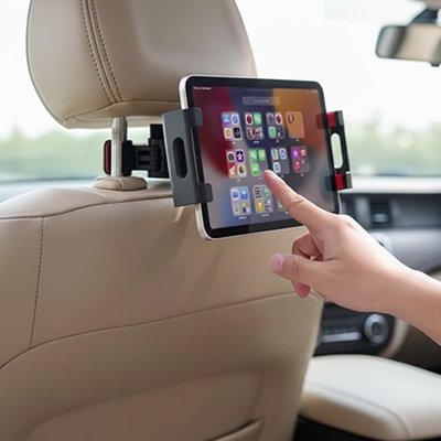 Support tablette voiture | Rotation 360 - Automobile4roues.com