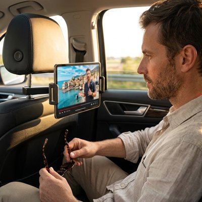 Support tablette voiture