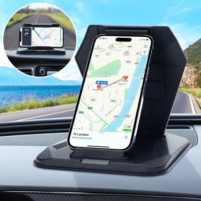 Support Téléphone Voiture | Base Silicone Lestée & Vue Surelevée - Automobile4roues.com