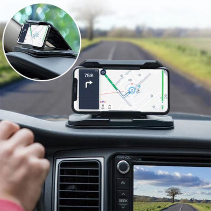 Support Téléphone Voiture | Base Silicone Lestée & Vue Surelevée - Automobile4roues.com