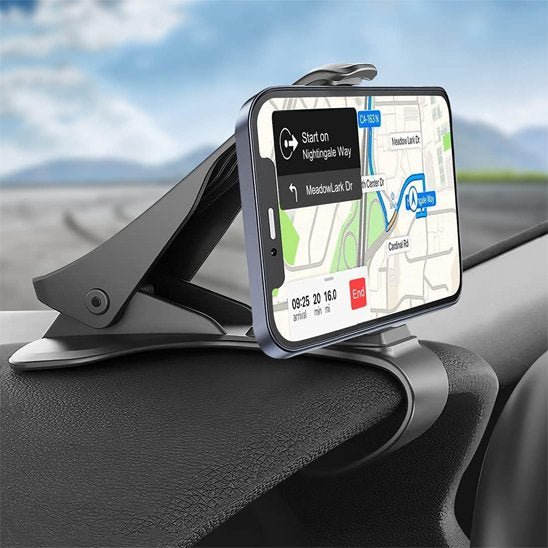 Support Téléphone Voiture | Clip Universel Sans Trace - Automobile4roues.com