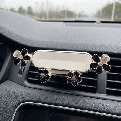 Support Téléphone Voiture | Design Fleur Stable & Universel - Automobile4roues.com