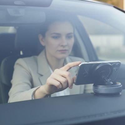 Support téléphone voiture | Fixation Universelle - Automobile4roues.com