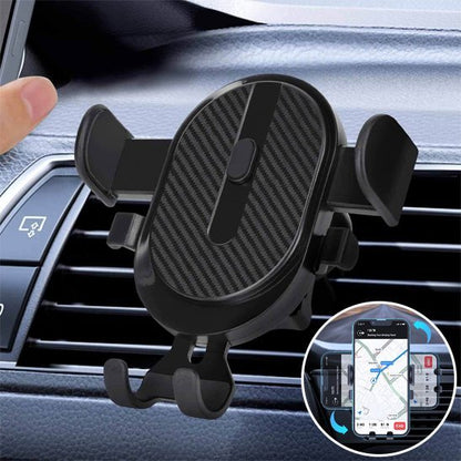 Support Téléphone Voiture | Grille Aération & Rotation 360° - Automobile4roues.com