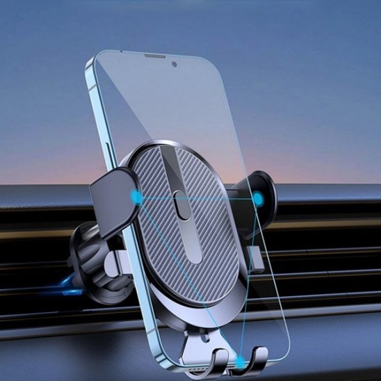 Support Téléphone Voiture | Grille Aération & Rotation 360° - Automobile4roues.com